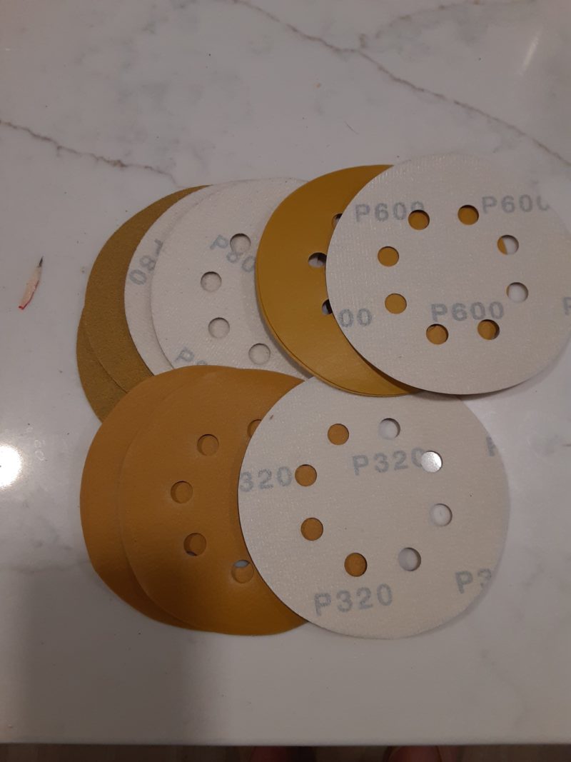 5" sanding disc