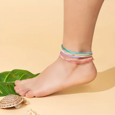 Freaky Tiki Waxed Anklet