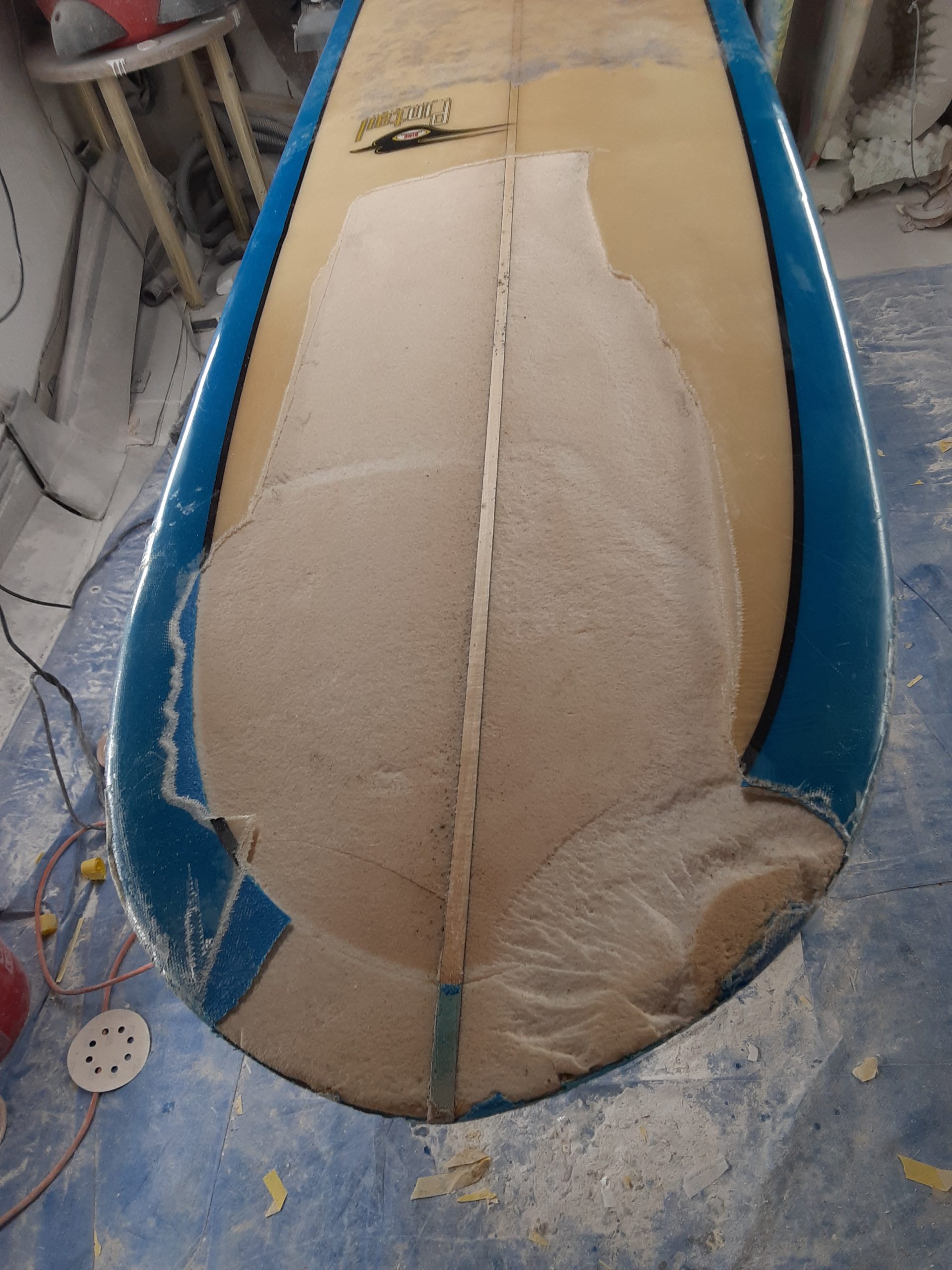 Broke Ass Surfers repair.Bing Nose